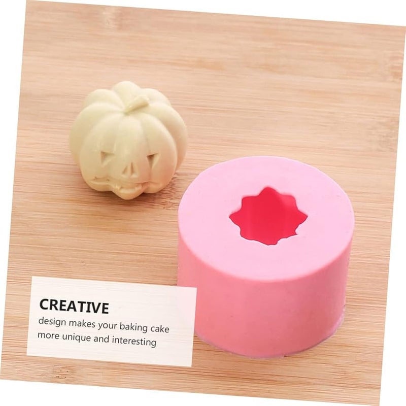 Mikinona Halloween Pumpkin Cake Molds 2 Pack Non Stick Baking For Mousse Jelly Pudding - Image 3